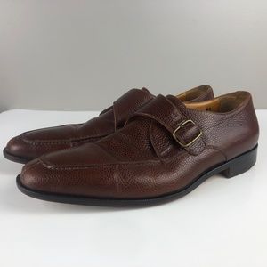 Wall + Water Mens Brown Leather Italian Shoe 9 1/2
